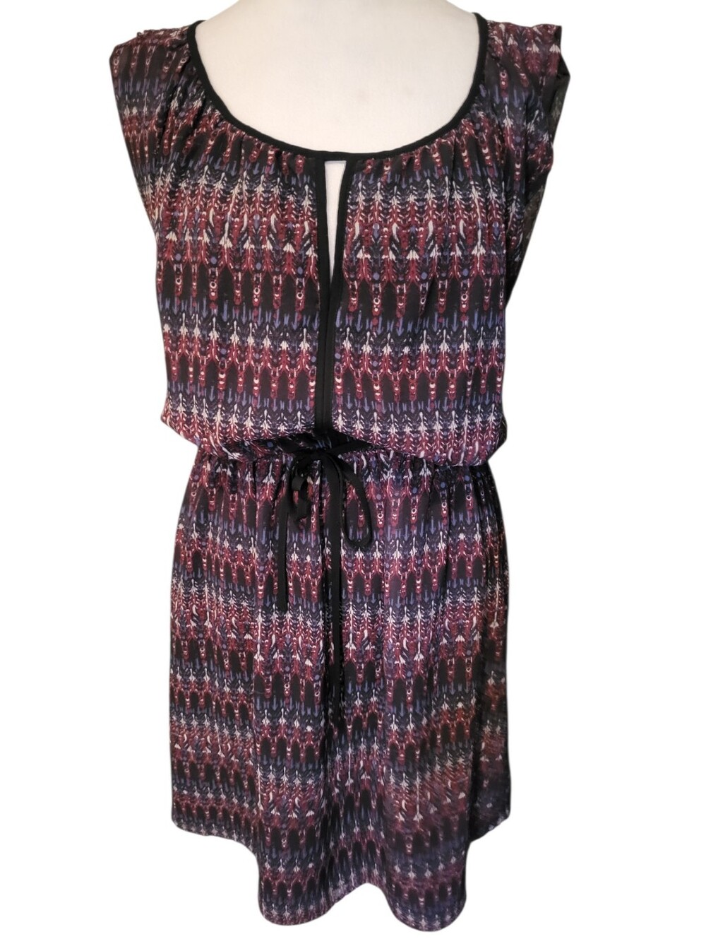 H&M Casual Printed Sleeveless Dress sz 8